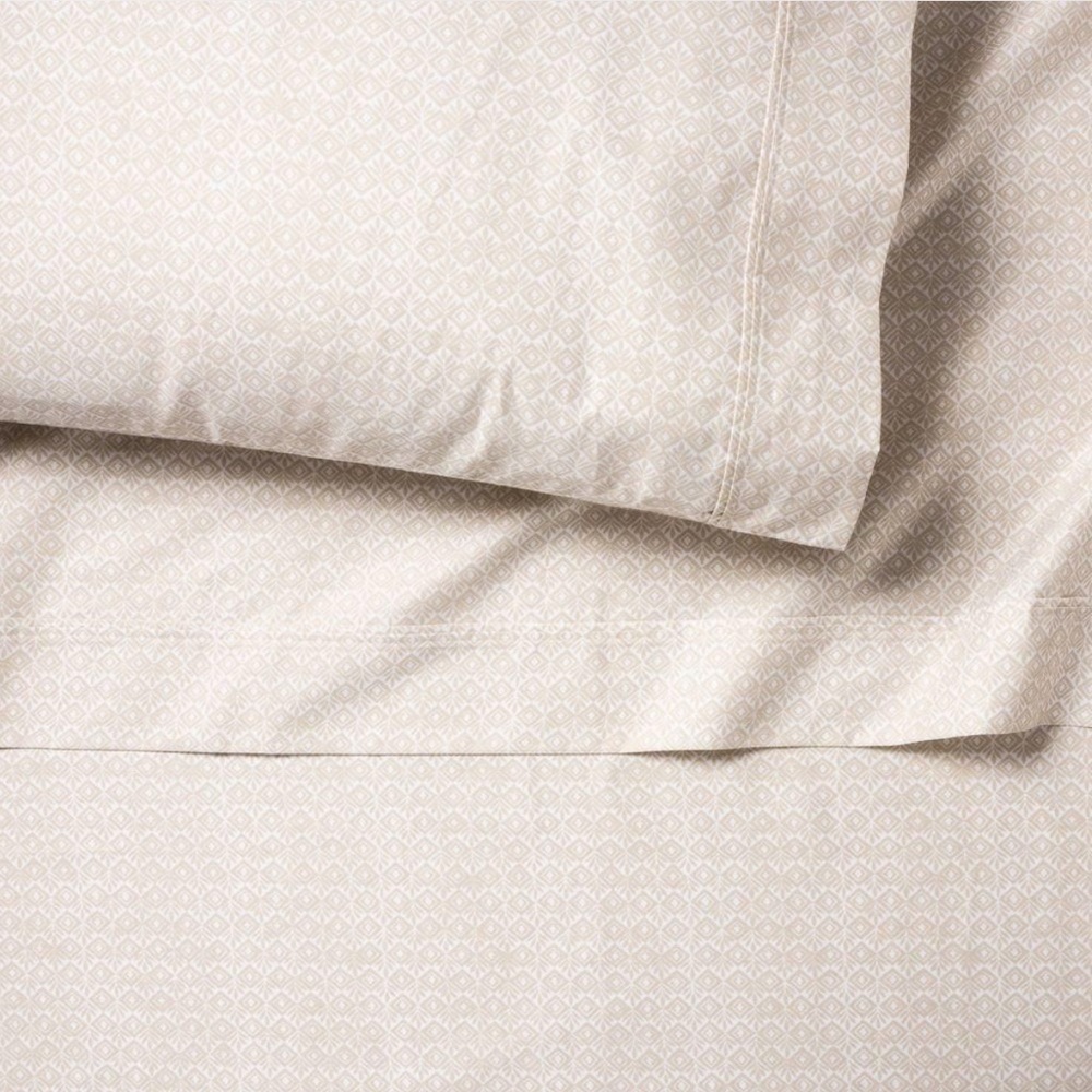 California King Printed Performance 400 Thread Count Sheet Set - Beachcomber